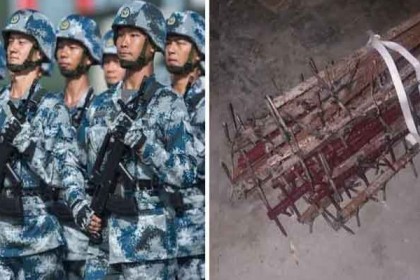 লাঠি ও পাথরে কাঁটাতার পেঁচিয়ে আগেই প্রস্তুতি নিয়েছিল চীনা সেনারা