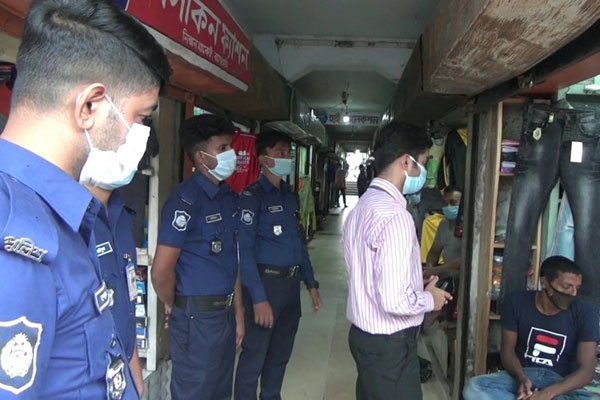 বাগেরহাটে স্বাস্থ্যবিধি না মানায় ৪৩টি মামলা