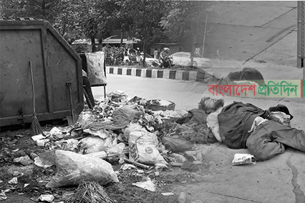 বাবা দিবসে সন্তানদের নির্মমতা, করোনা আক্রান্ত বাবাকে ফেলল ডাস্টবিনে