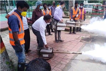 বরগুনা পৌরসভায় মশক নিধন অভিযান শুরু