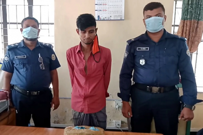 কলাপাড়ায় গাঁজাসহ মাদক ব্যবসায়ী আটক

