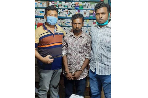 নেত্রকোনায় নকল ঔষধসহ ব্যবসায়ী আটক