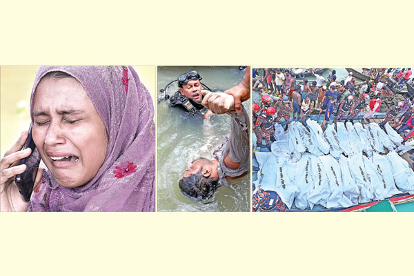 বুড়িগঙ্গায় লঞ্চডুবির ঘটনায় নিহতদের পরিচয় মিলেছে