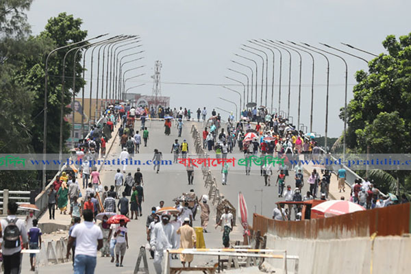 বিকাল ৫টার পর খুলে দেওয়া হবে বুড়িগঙ্গা সেতু
