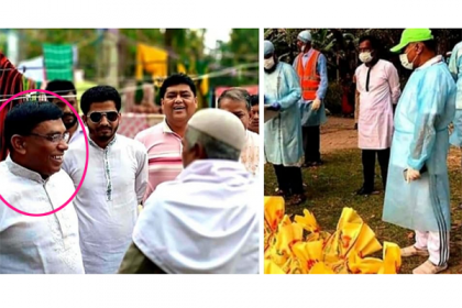 নরসিংদীতে ত্রাণ দিয়ে ফেরার পথে হামলার শিকার পৌর মেয়র 