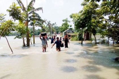 জামালপুরে বন্যা পরিস্থিতির আরো অবনতি   
