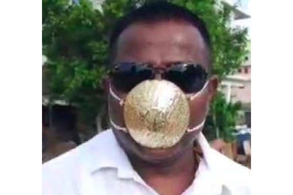 সোনার তৈরি মাস্ক! দাম কত জানেন?