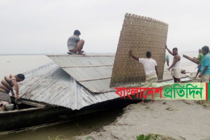 তিস্তায় আবারও পানি বৃদ্ধি, ৮ হাজার মানুষ পানিবন্দী  