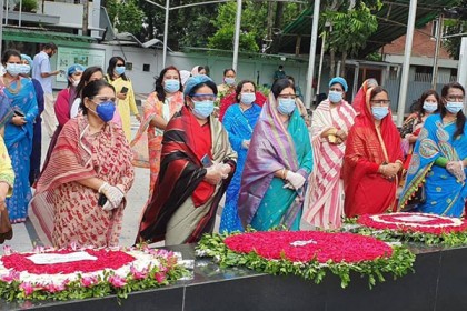 সীমিত পরিসরে পালিত হলো যুব মহিলা লীগের প্রতিষ্ঠাবার্ষিকী 