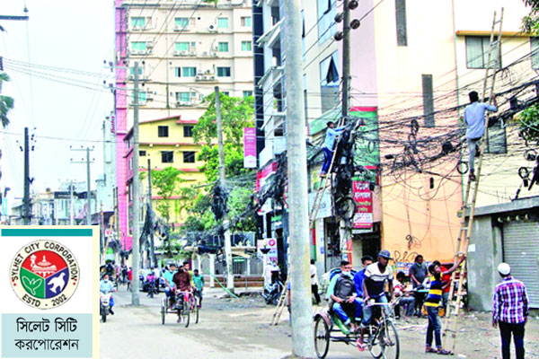 মাটির নিচে যাবে তারের জঞ্জাল