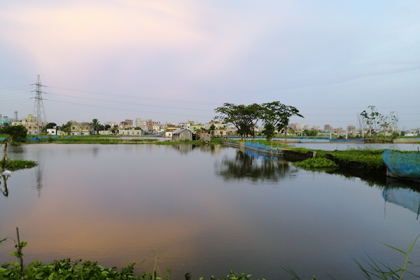 ডিএনডিতে কমছে পানি, জলাবদ্ধতা নিচু এলাকায়