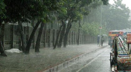 দেশের ১৮ অঞ্চলে ঝড় বৃষ্টি হতে পারে আজ
