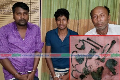 সিলেটে এক বছর পর ডোবায় মিলল নিখোঁজ ব্যবসায়ীর কঙ্কাল