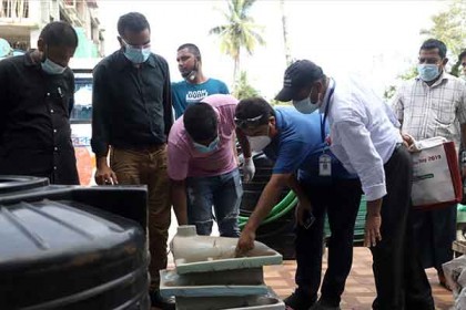 সিলেটে ফের মিললো এডিসের লার্ভা