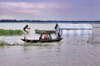 কুড়িগ্রামে আবারও সব নদ-নদীর পানি বাড়ছে, বন্যার আশংকা