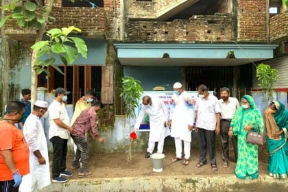 হবিগঞ্জে বৃক্ষরোপণ কর্মসূচির উদ্বোধন