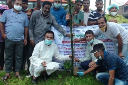 শিবপুরে যুবলীগের উদ্যোগে বৃক্ষরোপণ ও বৃক্ষ বিতরণ কর্মসূচির উদ্ধোধন