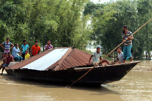 রংপুরে বন্যা পরিস্থিতি অপরিবর্তিত 