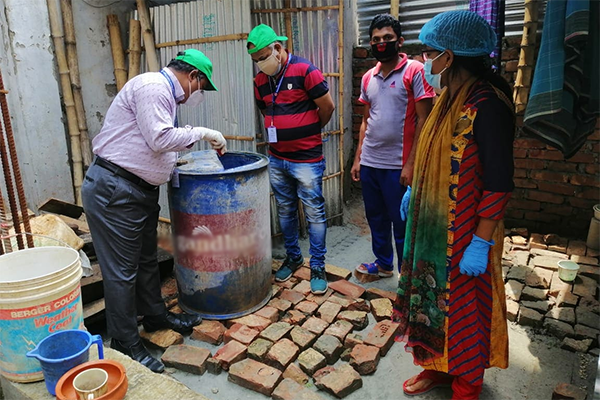 ডিএনসিসির অভিযানে আরও ৮৭টি স্থাপনায় এডিসের লার্ভা