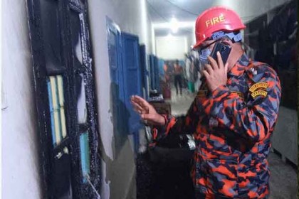 শেবামেকের বিদেশি শিক্ষার্থীদের ছাত্রাবাসে অগ্নিকাণ্ড