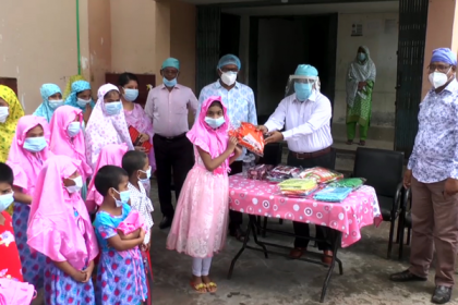 বরিশাল সরকারি শিশু পরিবারে ঈদ উপহার