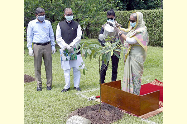 দেশব্যাপী এক কোটি বৃক্ষরোপণ কর্মসূচির উদ্বোধন