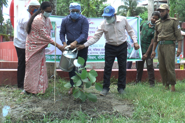 বরিশালে বৃক্ষরোপণ কর্মসূচির উদ্বোধন  
