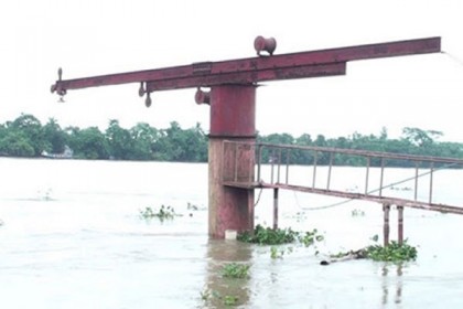 সিলেটে বিপদসীমার উপরে সুরমা-কুশিয়ারা, পানি কমেছে সারি-লোভায়