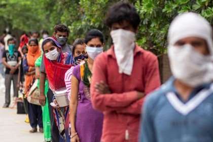 ভারতে প্রতি মিনিটে করোনায় আক্রান্ত ২৪ জন, ঘণ্টায় মৃত্যু ২৮!