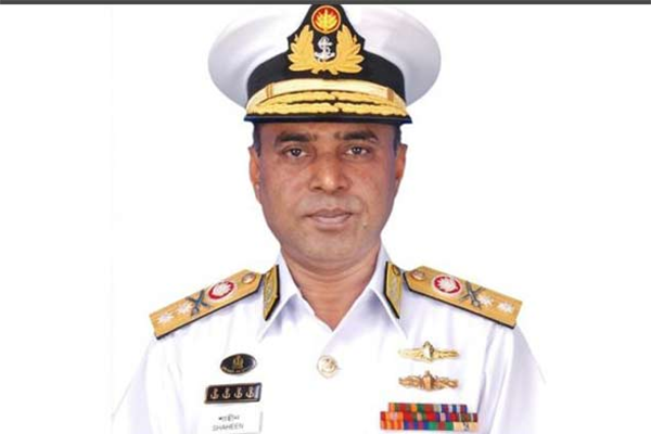 নৌ বাহিনীর প্রধান হিসেবে নিয়োগ পেলেন শাহীন ইকবাল
