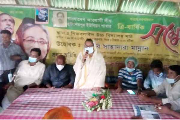 সকলের সহযোগিতা নিয়ে কাজ করতে চান এমপি সাহাদারা মান্নান 