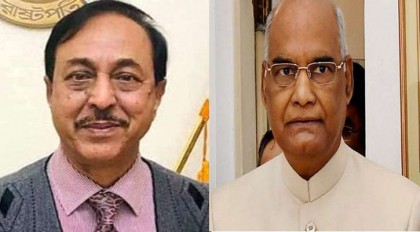 বাংলাদেশের রাষ্ট্রপতির ভাইয়ের মৃত্যুতে ভারতের রাষ্ট্রপতির শোক