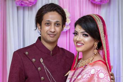 বিয়ের পিঁড়িতে গায়িকা কর্ণিয়া