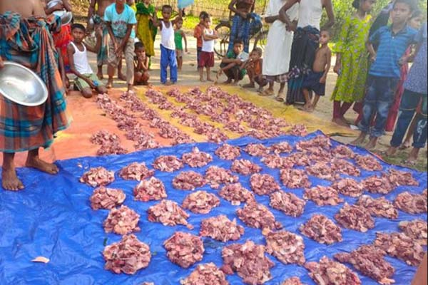 বাংলাদেশ ও আফ্রিকায় ইস্ট হ্যান্ডস'র কুরবানি