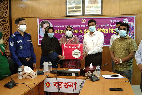 বঙ্গমাতার জন্মদিন উপলক্ষে বরগুনায় আলোচনা সভা