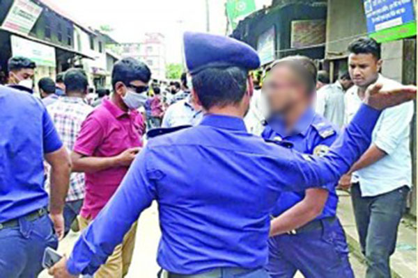 এএসআইকে থাপ্পড় দেওয়া সেই ওসিকে প্রত্যাহার