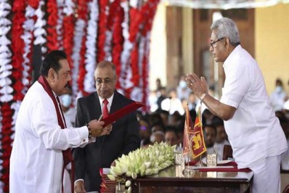শ্রীলংকার নতুন মন্ত্রীসভায় রাজাপাকসে পরিবারের চারজন
