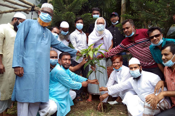 বগুড়ায় মুজিববর্ষ উপলক্ষে আওয়ামী লীগের বৃক্ষরোপণ 