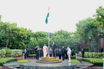 ঢাকাস্থ হাইকমিশনে ভারতের স্বাধীনতা দিবস উদযাপন
