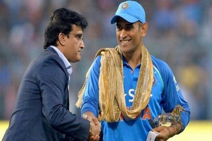 অবসরে ধোনি, যা বললেন সৌরভ গাঙ্গুলী