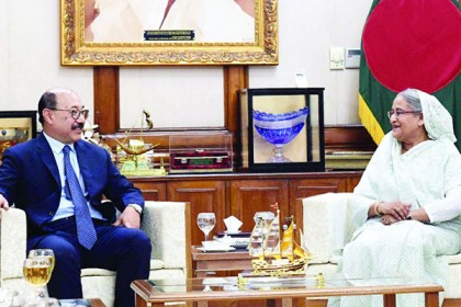 প্রধানমন্ত্রীর সঙ্গে বৈঠক শ্রিংলার