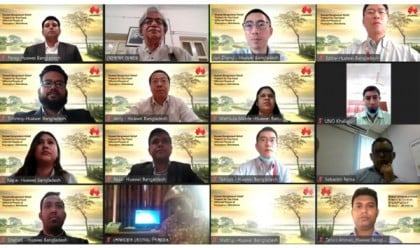 বন্যাদুর্গতদের জন্য হুয়াওয়ের ত্রাণ কার্যক্রম উদ্বোধন করলেন টেলিযোগাযোগ মন্ত্রী