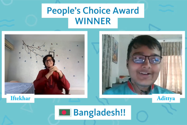 স্টকহোম জুনিয়র ওয়াটার প্রাইজে পিপলস চয়েজ অ্যাওয়ার্ড জিতলো বাংলাদেশ