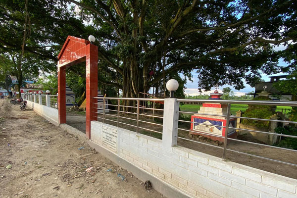 বগুড়ায় সনাতন ধর্মাবলম্বীরা পেলেন আধুনিকমানের মহাশ্মশান