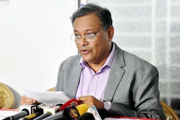 আপনাদের শুভ বুদ্ধির উদয় হোক, বিএনপি প্রসঙ্গে তথ্যমন্ত্রী