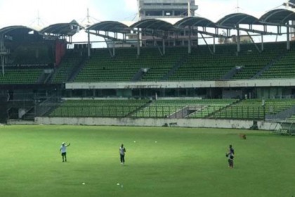 মিরপুরে অনুশীলনে ক্রিকেটাররা
