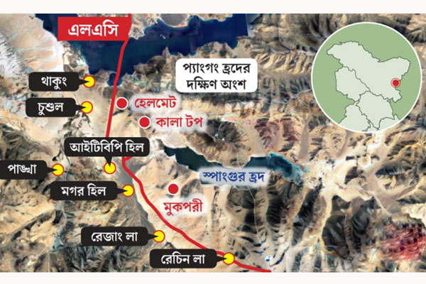 প্যাংগংয়ে চীনের বিপুল পরিমাণ সেনা সমাবেশ, সতর্ক ভারতীয় সেনাবাহিনীও