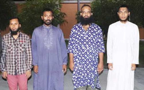 জঙ্গি সংগঠন আনসার আল ইসলামের ৪ সদস্য আটক
