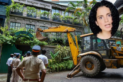 ‘সামান্য ছুতা ধরে’ গুড়িয়ে দেয়া হলো কঙ্গনার অফিস!