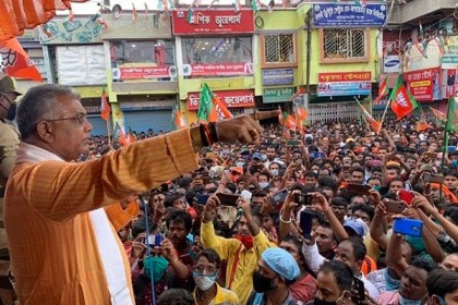 করোনা নিয়ে দিদিমণি ঢং করছেন: দিলীপ ঘোষ
